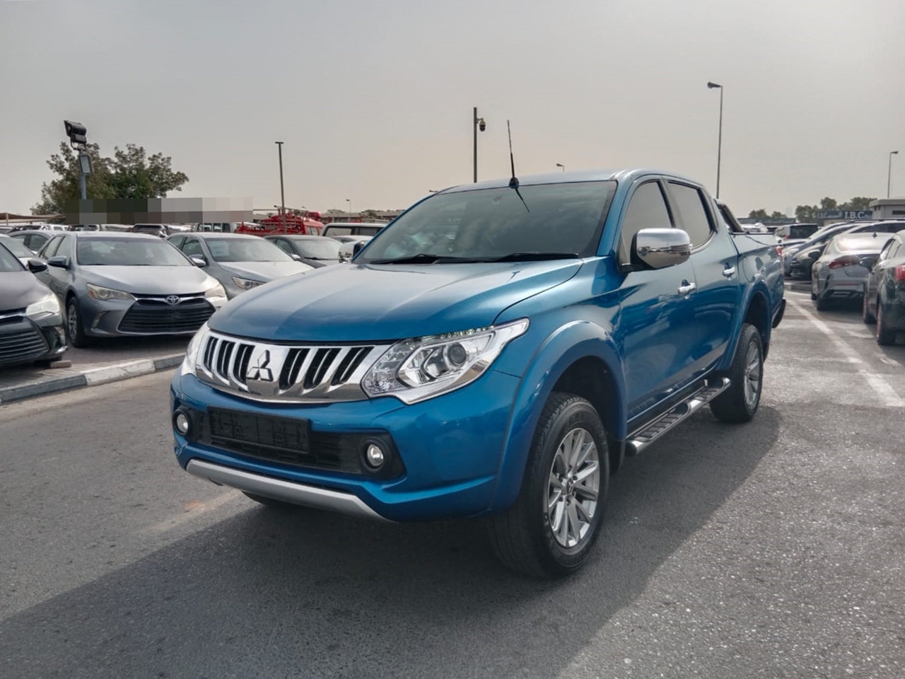 3253 MITSUBISHI TRITON 2.4 4WD A/T BLUE